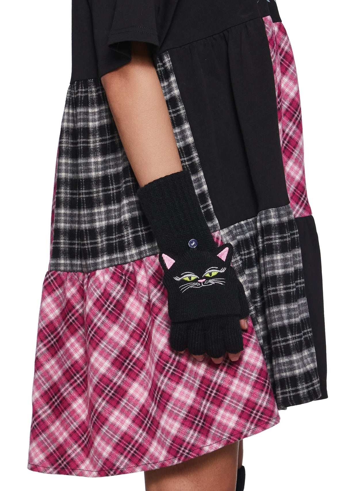 Purrfect Cat Fingerless Gloves