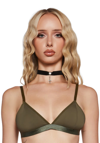 Awe Struck Bralette - Green