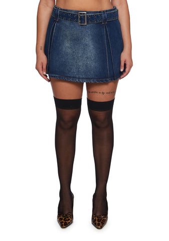 Margie Pleated Mini Skirt