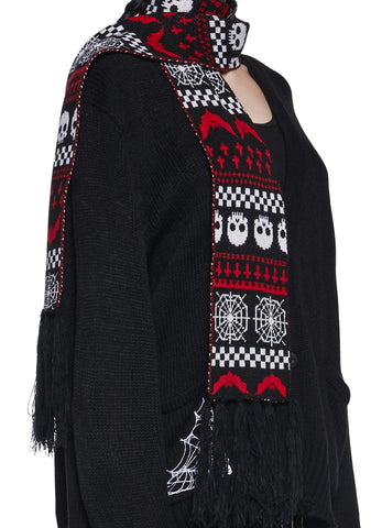 Spooky Wishes Beanie And Scarf Set