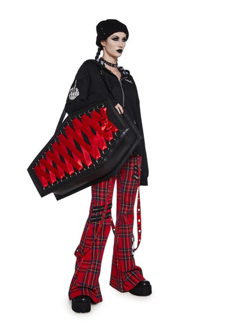 Midnight Requiem Coffin Weekender