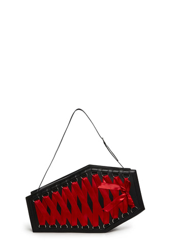 Midnight Requiem Coffin Weekender