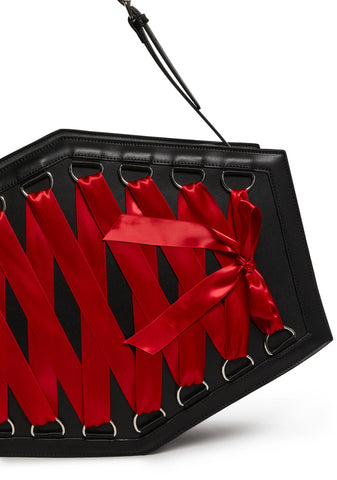 Midnight Requiem Coffin Weekender