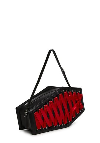 Midnight Requiem Coffin Weekender