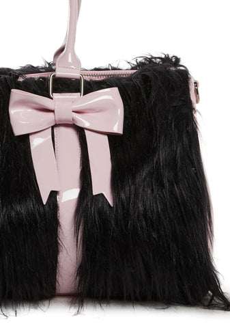 Sweet Sinner Weekender Bag - Black/Pink