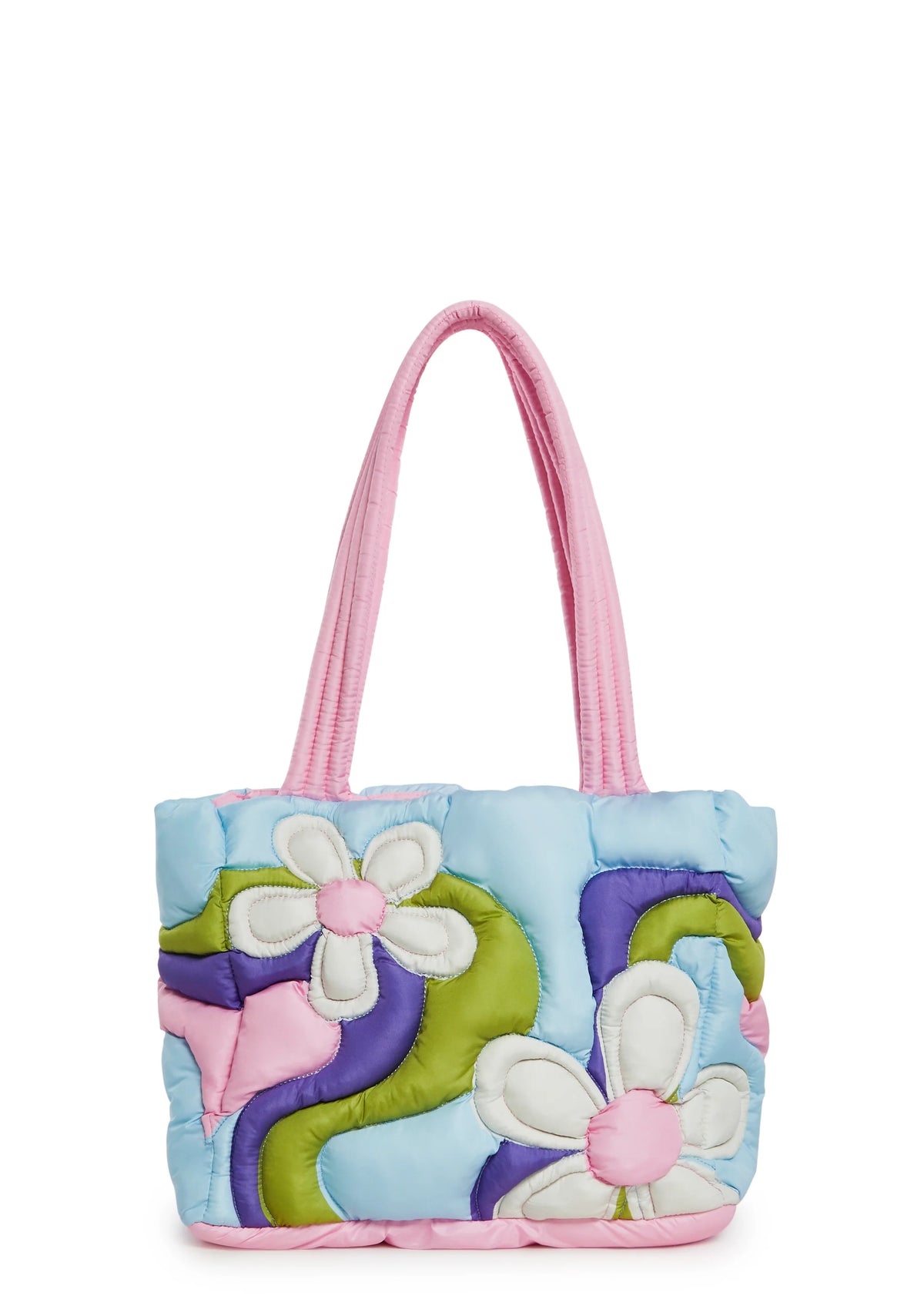 Show And Tell Puffer Tote Bag