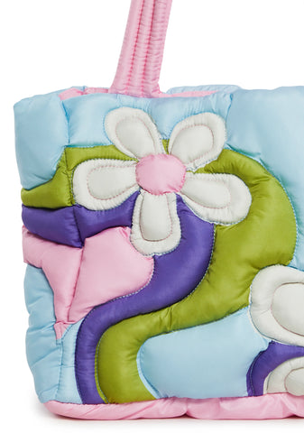 Show And Tell Puffer Tote Bag