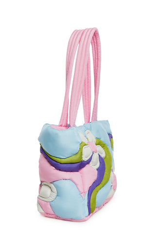 Show And Tell Puffer Tote Bag