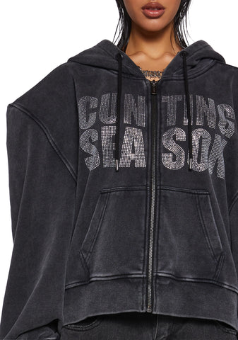 Cunting Season Cropped Hoodie