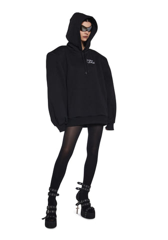 Too Pretty Oversized Hoodie