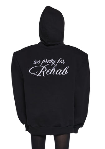 Too Pretty Oversized Hoodie