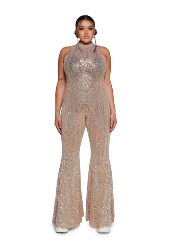 Dazzling Nights Sequin Jumpsuit