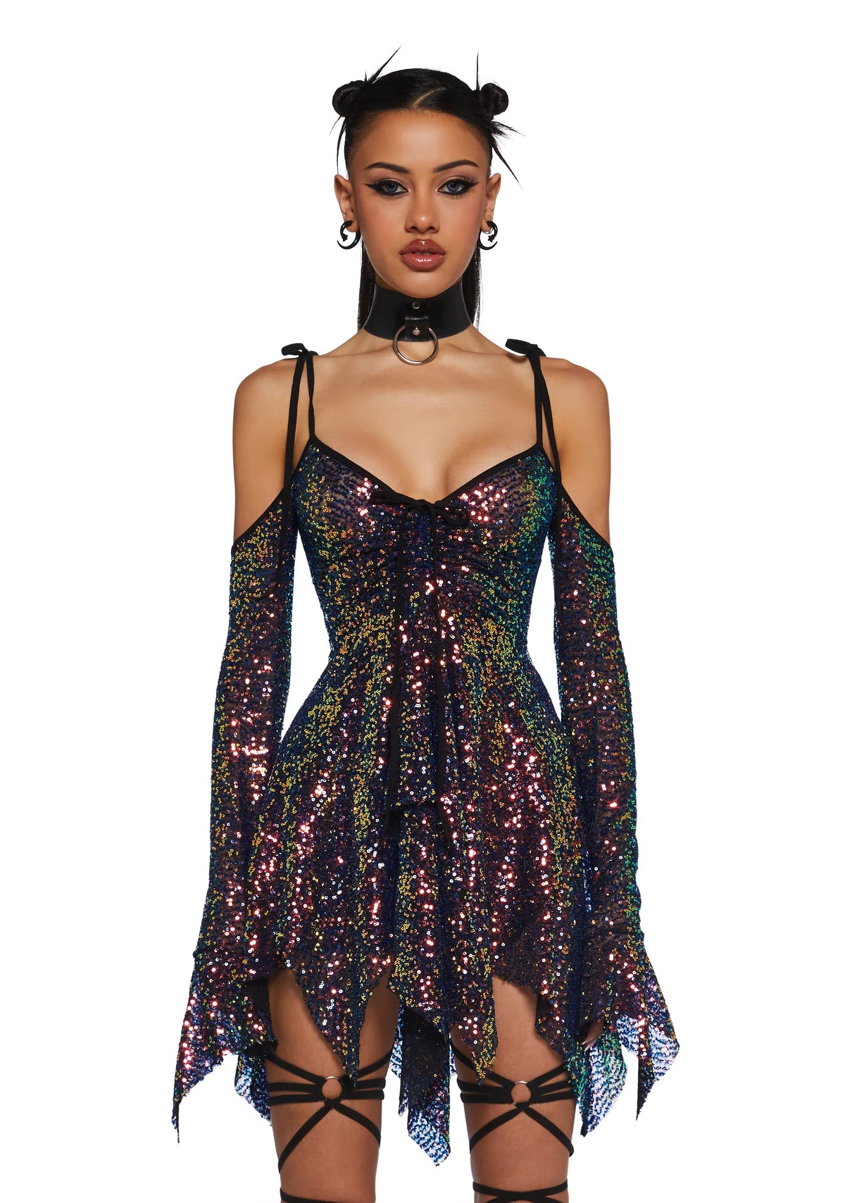 F is For Fairies Handkerchief Dress - Sequin