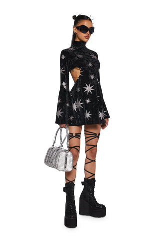 Stardust Splendor Mini Dress