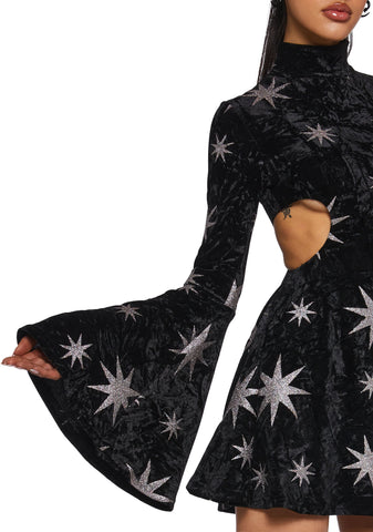 Stardust Splendor Mini Dress