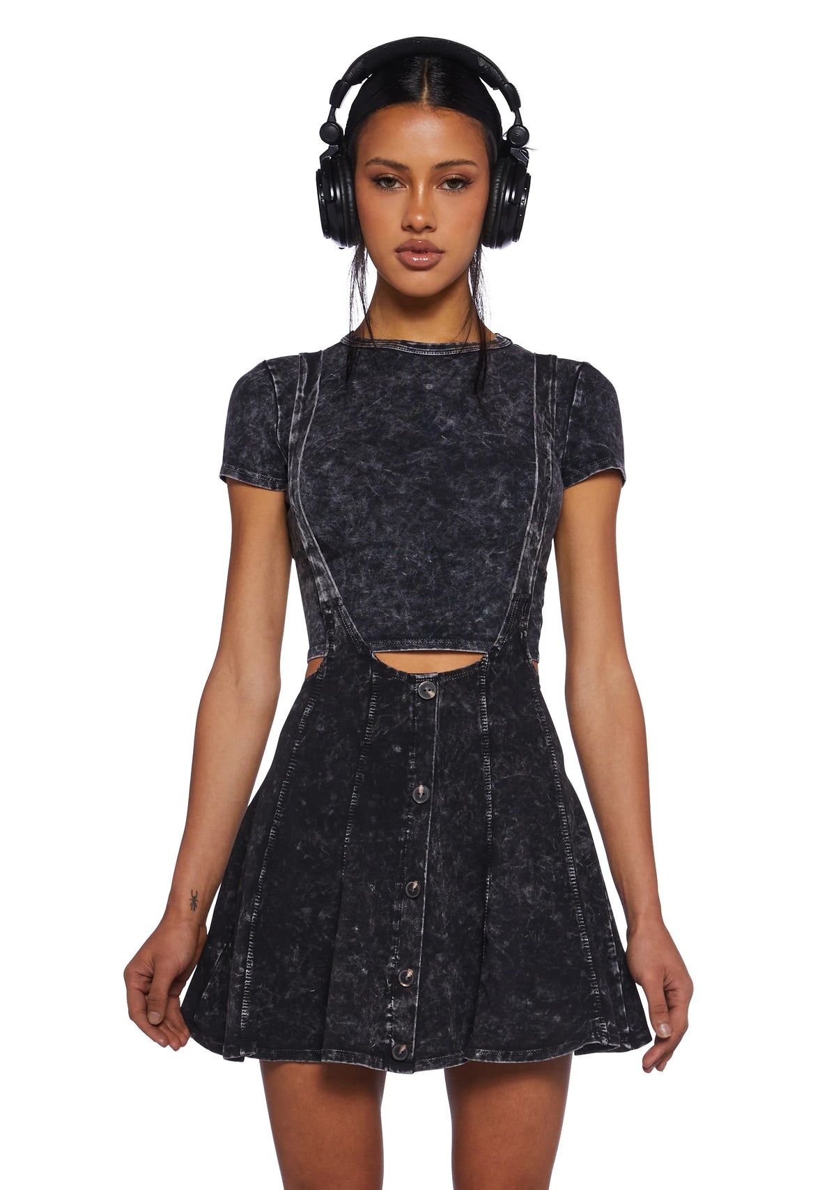 Electric Dreams 2-In-1 Mini Dress