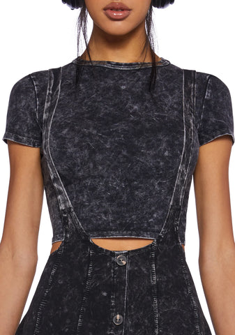 Electric Dreams 2-In-1 Mini Dress