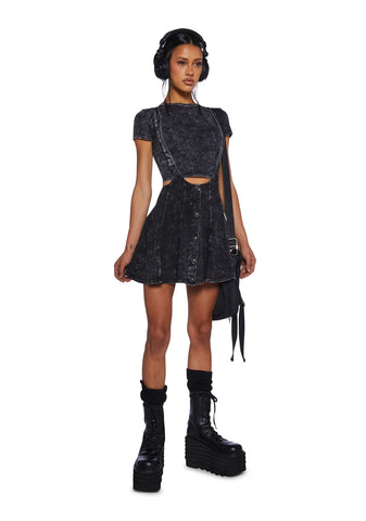 Electric Dreams 2-In-1 Mini Dress