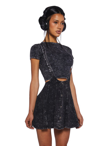 Electric Dreams 2-In-1 Mini Dress