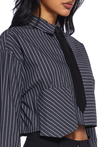 Business Only Button Up Shirt