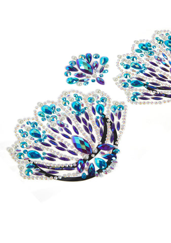 Siren Song Mermaid Jewel Pasties