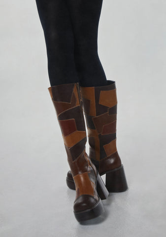 Winding Roads Knee High Boots
