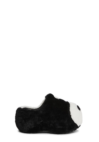 Zen Feels Faux Fur Clogs