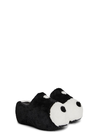 Zen Feels Faux Fur Clogs