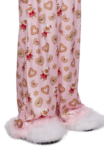 Love Surrounds Me Pajama Pants - Pink