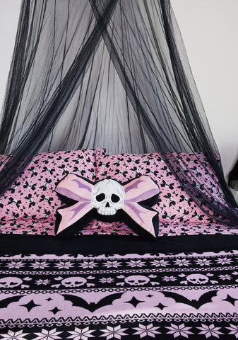 Darling Demise Throw Pillow