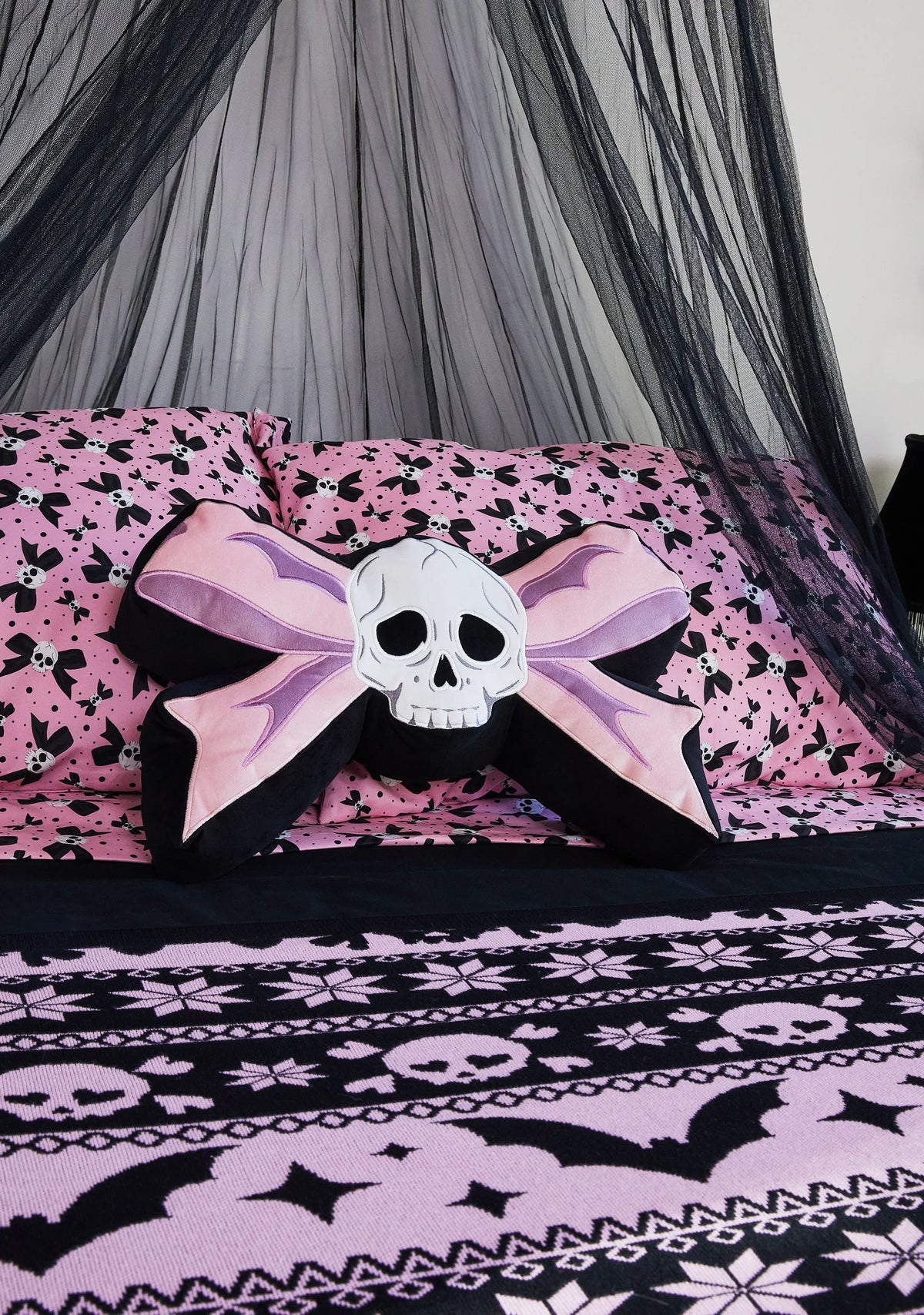 Darling Demise Throw Pillow