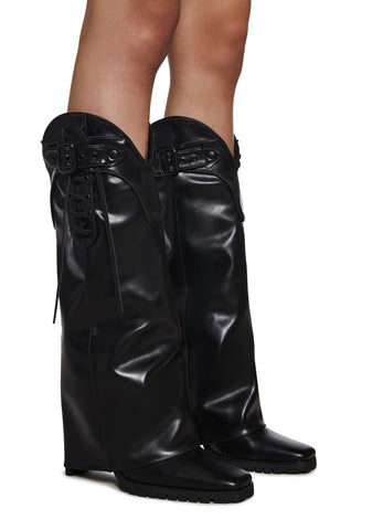 Warp Western Pant Boots