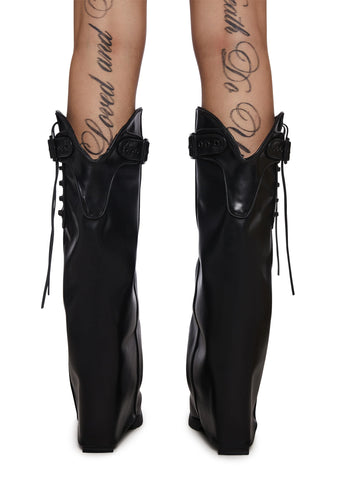 Warp Western Pant Boots