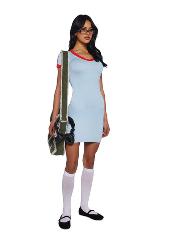 Varsity Vibes Bodycon Dress