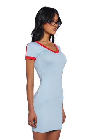 Varsity Vibes Bodycon Dress