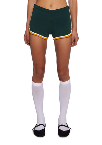 On The Move Dolphin Shorts - Green