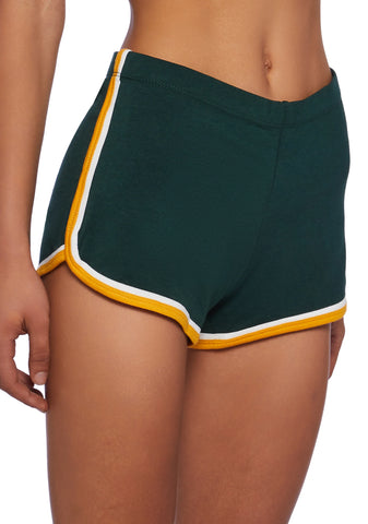 On The Move Dolphin Shorts - Green