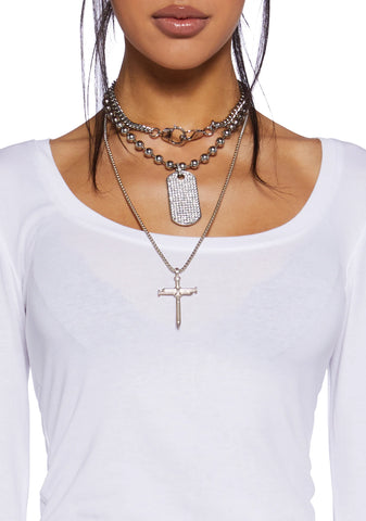 Casual Meetups Long Sleeve Top - White