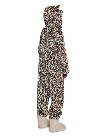 Sleepover Ready Leopard Jumpsuit