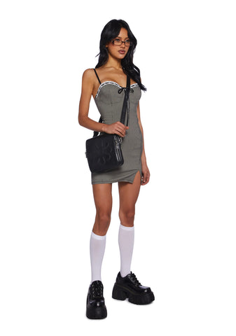 Chaotic Charm Mini Dress