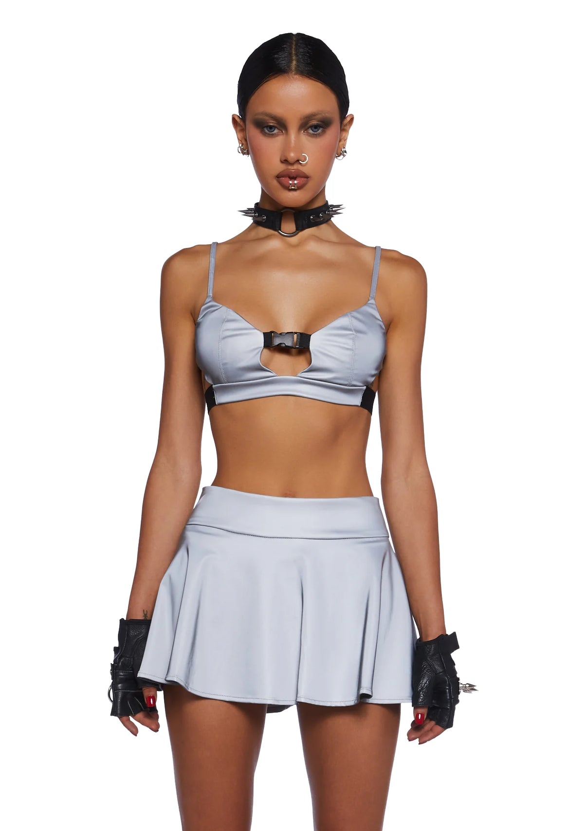 Techno Glow Skirt Set