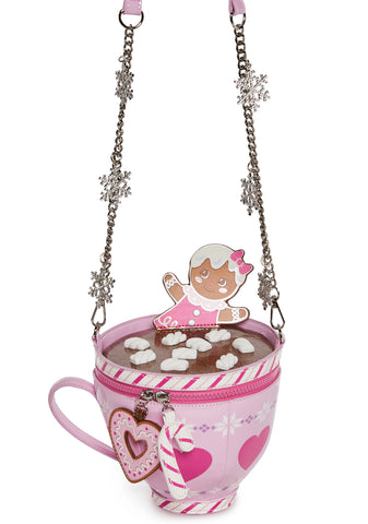 Sweet Sips Hot Cocoa Crossbody Bag