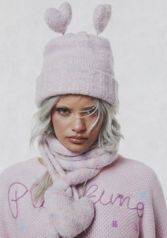 Snow Kisses Beanie And Scarf Set