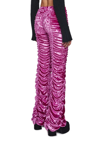 Lasso Babe Flare Pants - Velour