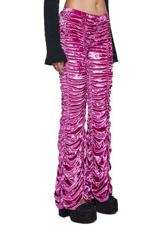 Lasso Babe Flare Pants - Velour