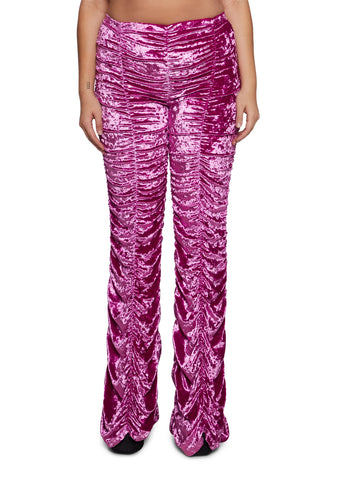 Lasso Babe Flare Pants - Velour
