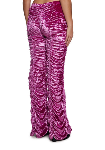 Lasso Babe Flare Pants - Velour