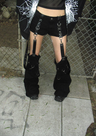 Bring The Darkness Shorts With Removable Chaps