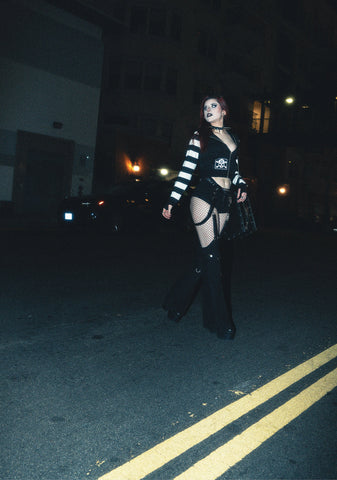 Bring The Darkness Shorts With Removable Chaps