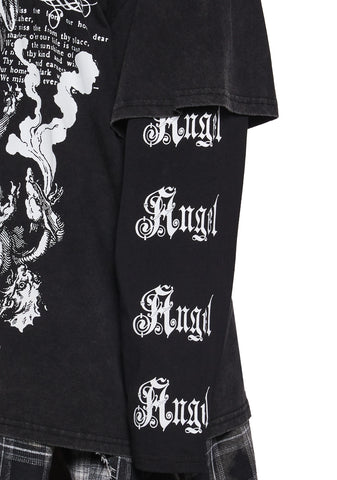 Mourning Angels Long Sleeve Top